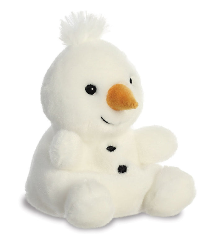 Sneeuwpop knuffeltje 13 cm - Palm Pals - CuteStuff.nl