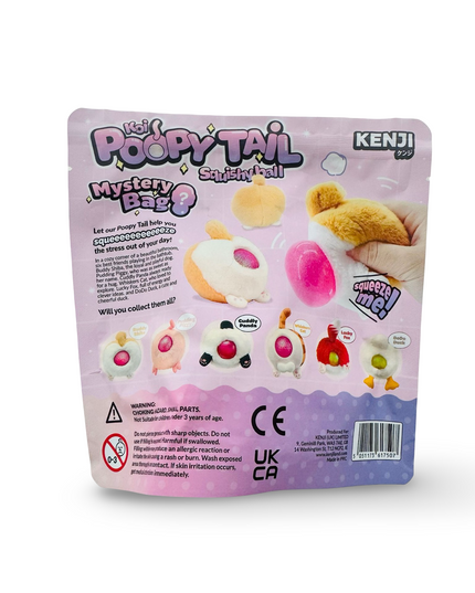 Squishy ball mystery bag Poopy Tail - Kenji - CuteStuff.nl