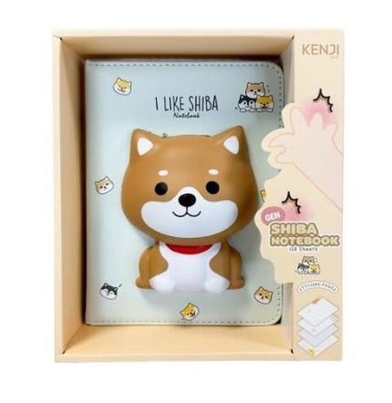 Squishy notebook A5 Shiba - Kenji - CuteStuff.nl