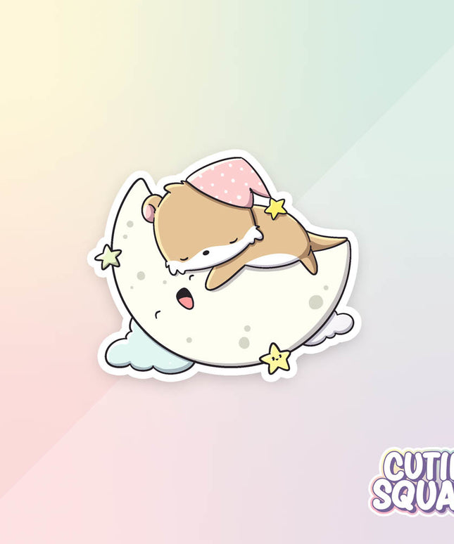 Stickerset Cloudy Otters - CutieSquad - CuteStuff.nl