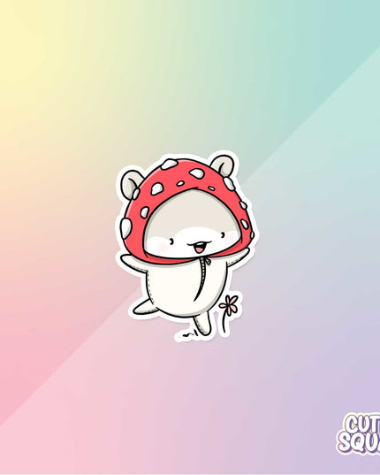 Stickerset Mushroom Forest - CutieSquad - CuteStuff.nl