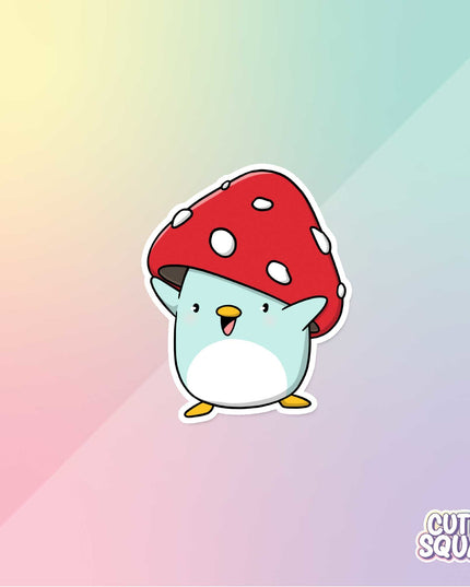 Stickerset Mushroom Forest - CutieSquad - CuteStuff.nl