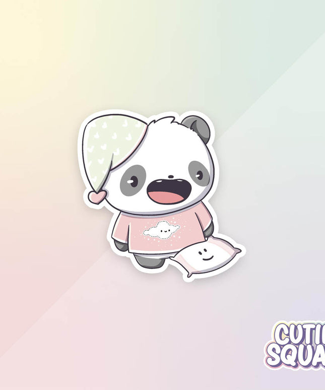 Stickerset Panda Sleepover - CutieSquad - CuteStuff.nl