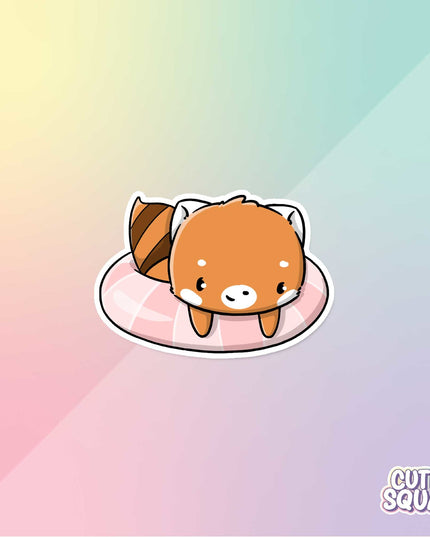 Stickerset Poolfloat Red Pandas - CutieSquad - CuteStuff.nl