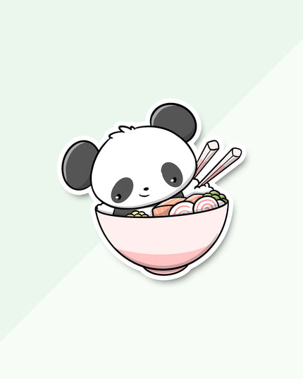 Stickerset Sushi Pandas (LIMITED!) - CutieSquad - CuteStuff.nl