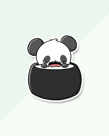 Stickerset Sushi Pandas (LIMITED!) - CutieSquad - CuteStuff.nl