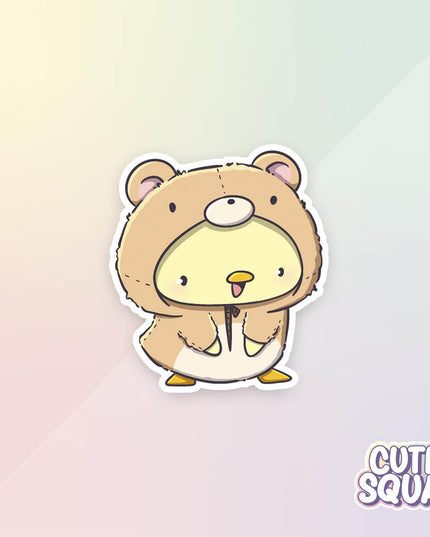 Stickerset Teddy Ducks - CutieSquad - CuteStuff.nl