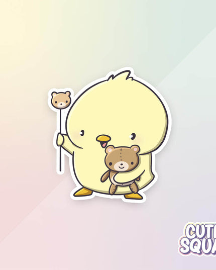 Stickerset Teddy Ducks - CutieSquad - CuteStuff.nl