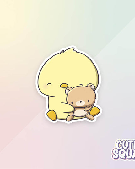 Stickerset Teddy Ducks - CutieSquad - CuteStuff.nl