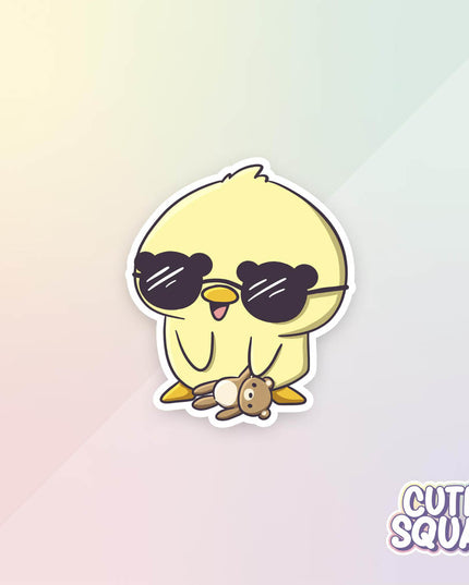 Stickerset Teddy Ducks - CutieSquad - CuteStuff.nl