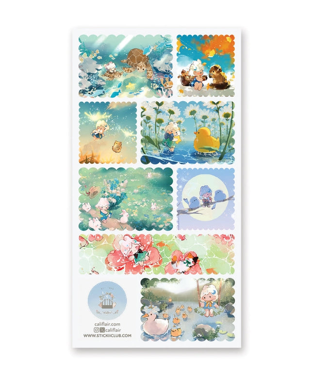 Stickervel Adventures in Dreamland - Stickii - CuteStuff.nl