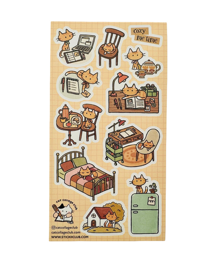 Stickervel Cozy Me Time - Stickii - CuteStuff.nl