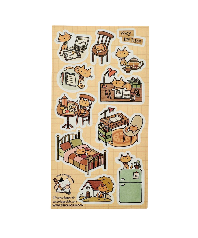 Stickervel Cozy Me Time - Stickii - CuteStuff.nl