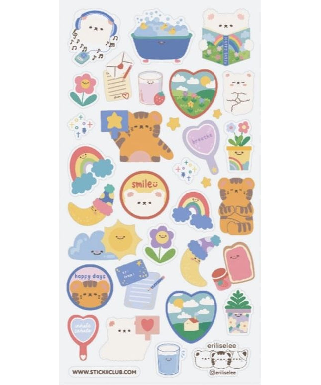 Stickervel Happy Days - Stickii - CuteStuff.nl