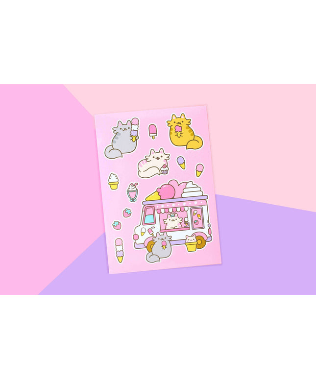 Stickervel Ice Cream Cats - We are Extinct - CuteStuff.nl