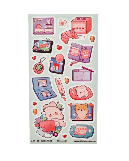 Stickervel Pixel Playtime - Stickii - CuteStuff.nl