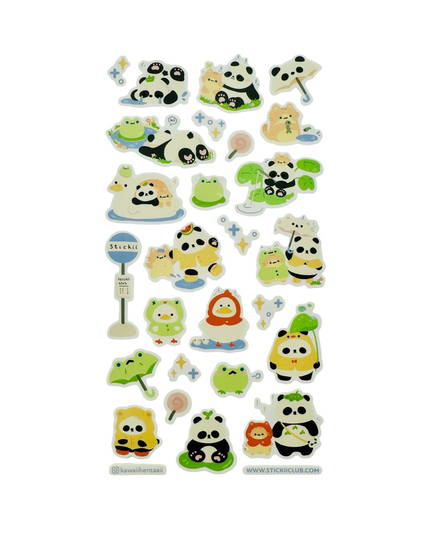 Stickervel Puddles of Fun - Stickii - CuteStuff.nl