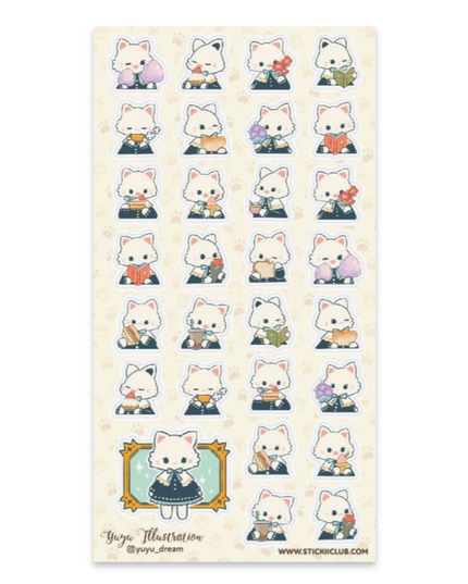 Stickervel Snack Time - Stickii - CuteStuff.nl