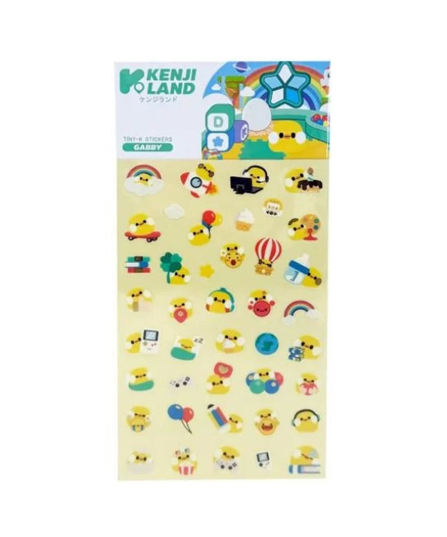 Stickervel Tiny-K Gabby - Kenji - CuteStuff.nl