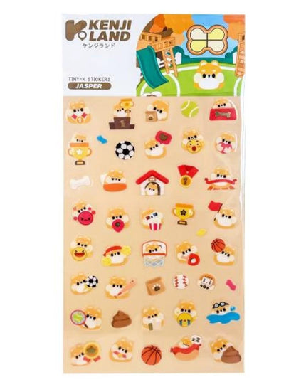 Stickervel Tiny-K Jasper - Kenji - CuteStuff.nl