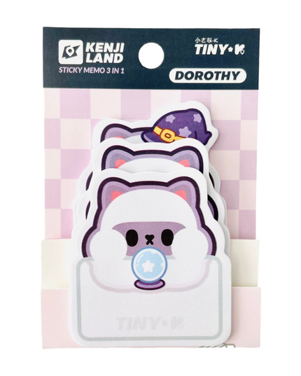 Sticky Memo Dorothy the cat - Kenji - CuteStuff.nl