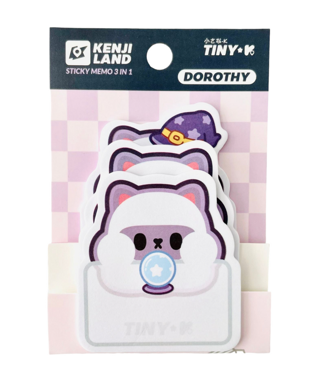 Sticky Memo Dorothy the cat - Kenji - CuteStuff.nl