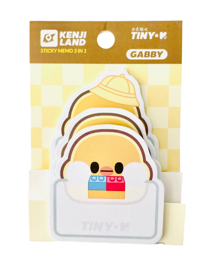 Sticky Memo Gabby the duck - Kenji - CuteStuff.nl
