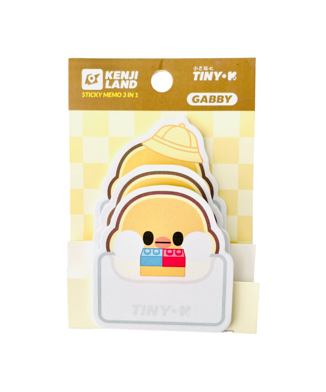 Sticky Memo Gabby the duck - Kenji - CuteStuff.nl