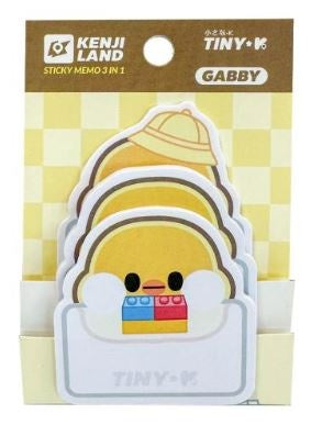 Sticky Memo Gabby the duck - Kenji - CuteStuff.nl
