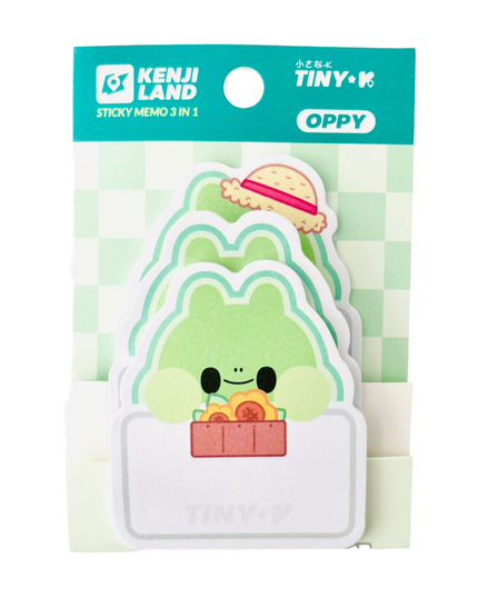 Sticky Memo Oppy the frog - Kenji - CuteStuff.nl