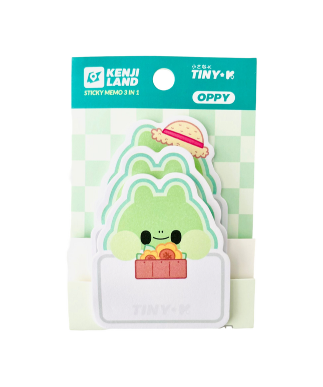 Sticky Memo Oppy the frog - Kenji - CuteStuff.nl