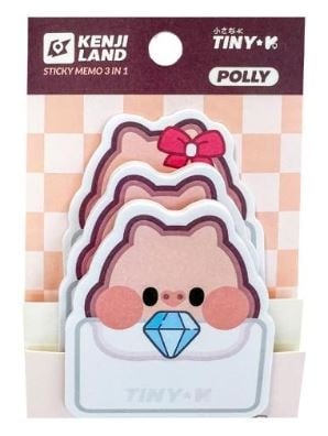 Sticky Memo Polly the Pig- Kenji - CuteStuff.nl
