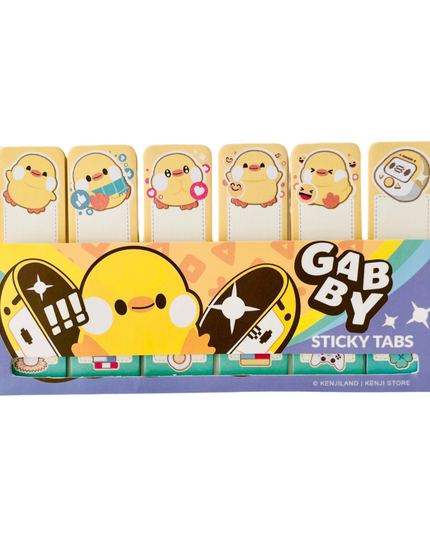 Sticky Mini Tabs Gabby the duck - Kenji - CuteStuff.nl