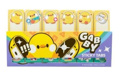 Sticky Mini Tabs Gabby the duck - Kenji - CuteStuff.nl