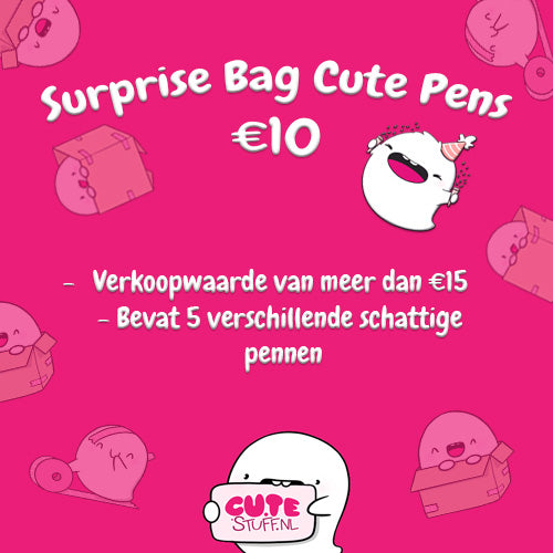 Suprise Box Cute Pens twv ruim € 15, - CuteStuff.nl