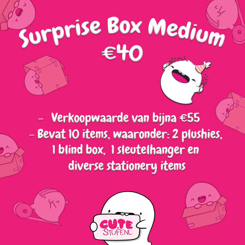 Suprise Box Medium twv bijna €55, - CuteStuff.nl