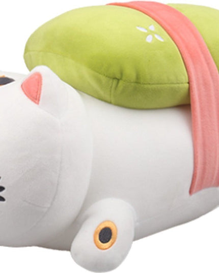 Sushi Lucky Cat knuffel 35 cm - Kenji - CuteStuff.nl
