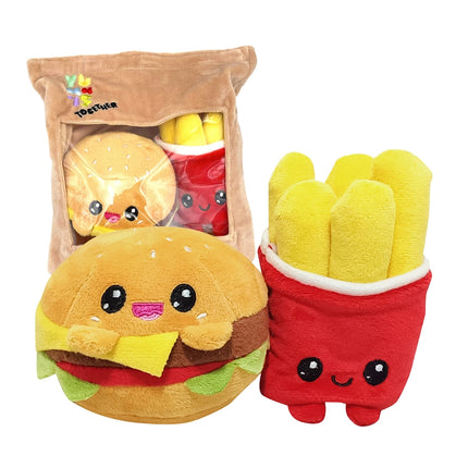Together Hamburger and French Fries - Yummies - CuteStuff.nl