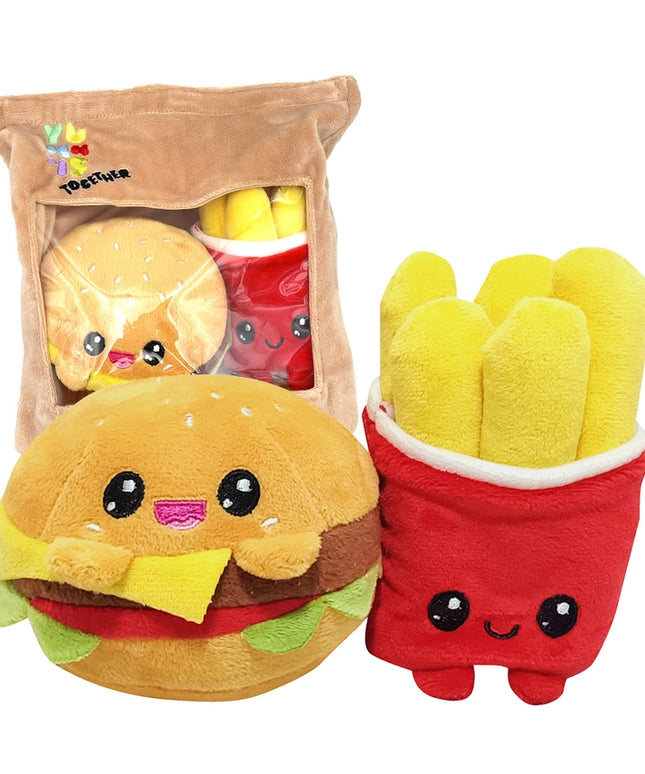 Together Hamburger and French Fries - Yummies - CuteStuff.nl