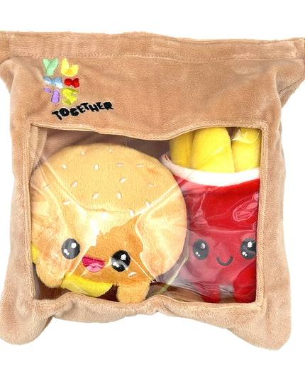 Together Hamburger and French Fries - Yummies - CuteStuff.nl