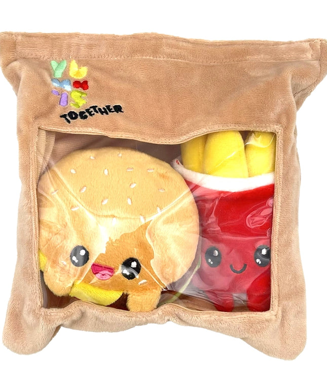 Together Hamburger and French Fries - Yummies - CuteStuff.nl