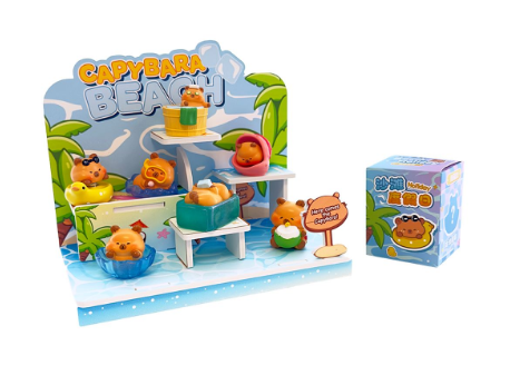 Tomi Capybara Beach Holiday blind box random - Kenji - CuteStuff.nl