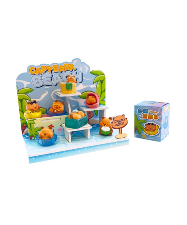 Tomi Capybara Beach Holiday blind box random - Kenji - CuteStuff.nl