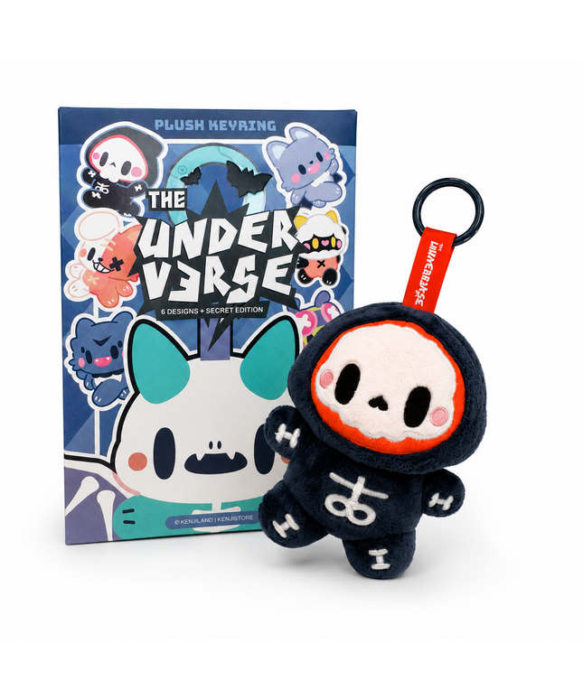 Tomi K-Underverse Plush keyring blind box random - Kenji - CuteStuff.nl