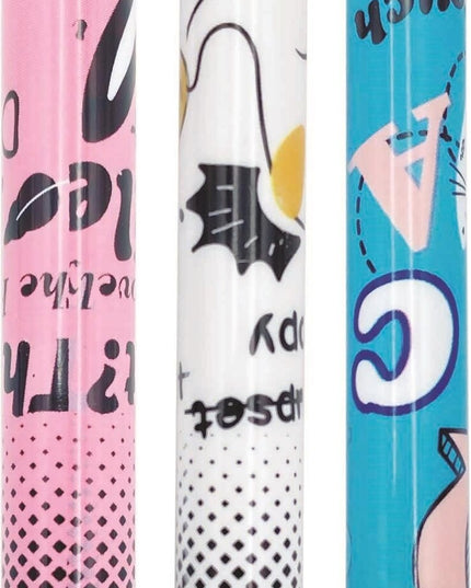 Uitwisbare balpen set - Animals - CuteStuff.nl