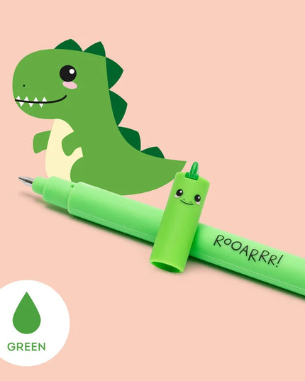 Uitwisbare gelpen Dino - Legami - CuteStuff.nl