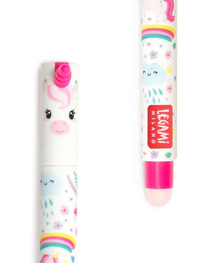 Uitwisbare gelpen Eenhoorn - Legami - CuteStuff.nl