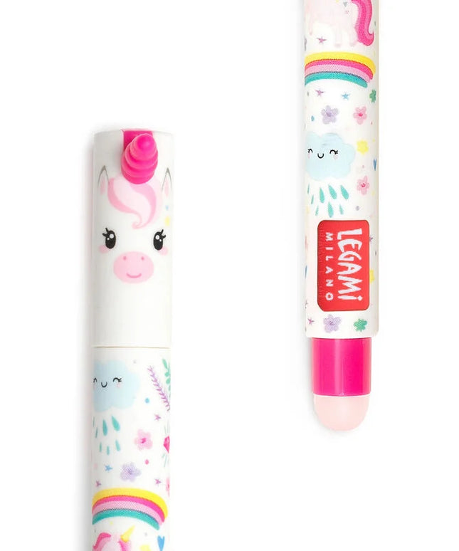 Uitwisbare gelpen Eenhoorn - Legami - CuteStuff.nl