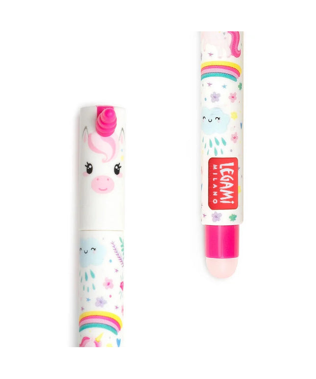 Uitwisbare gelpen Eenhoorn - Legami - CuteStuff.nl