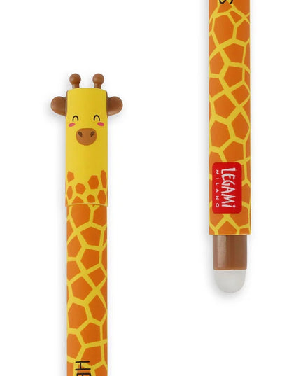 Uitwisbare gelpen Giraf - Legami - CuteStuff.nl